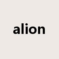 alion是什么意思