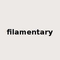 filamentary是什么意思
