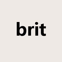 brit是什么意思