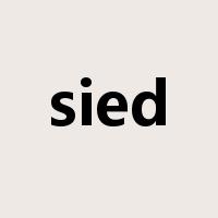 sied是什么意思