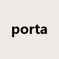 porta是什么意思
