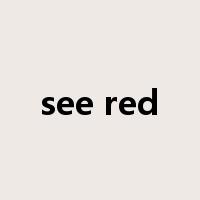 see red是什么意思