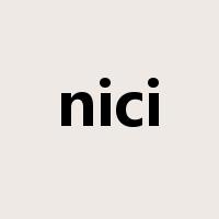 nici是什么意思