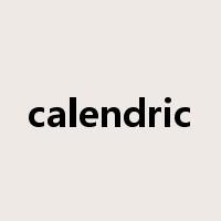 calendric是什么意思