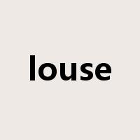louse是什么意思