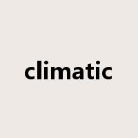 climatic是什么意思