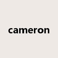 cameron是什么意思