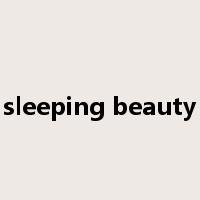 sleeping beauty是什么意思