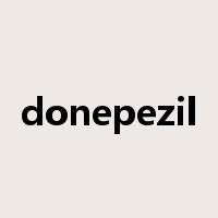 donepezil是什么意思