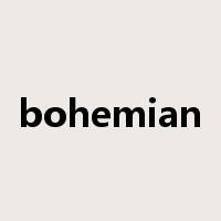 bohemian是什么意思