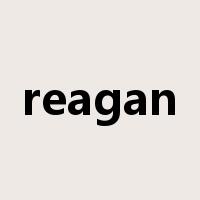 reagan是什么意思