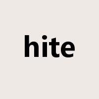 hite是什么意思