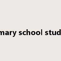 primary school student是什么意思