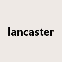 lancaster是什么意思