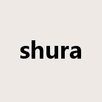 shura是什么意思