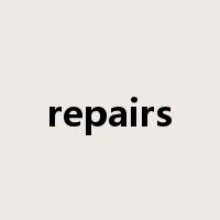 repairs是什么意思