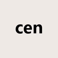 cen是什么意思