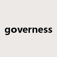 governess是什么意思