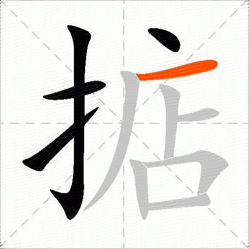 掂