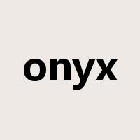 onyx是什么意思