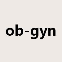 ob-gyn是什么意思