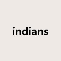 indians是什么意思
