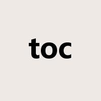 toc是什么意思