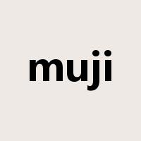 muji是什么意思