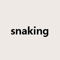 snaking是什么意思
