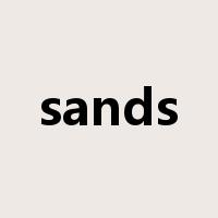 sands是什么意思