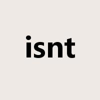 isnt是什么意思