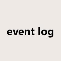 event log是什么意思