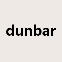 dunbar是什么意思