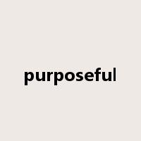 purposeful是什么意思