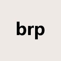 brp是什么意思