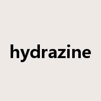 hydrazine是什么意思