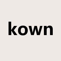 kown是什么意思