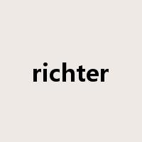 richter是什么意思