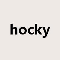 hocky是什么意思