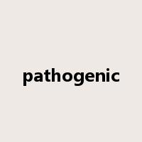pathogenic是什么意思