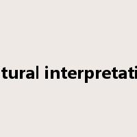 cultural interpretation是什么意思