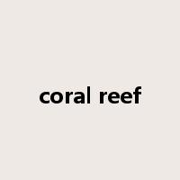 coral reef是什么意思