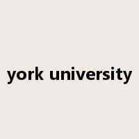 york university是什么意思