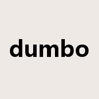 dumbo是什么意思