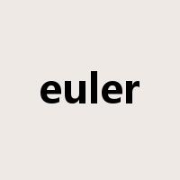 euler是什么意思