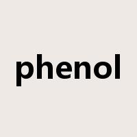 phenol是什么意思