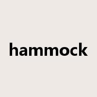hammock是什么意思
