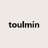 toulmin是什么意思