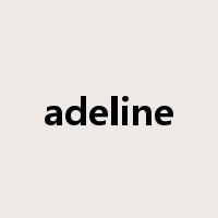adeline是什么意思