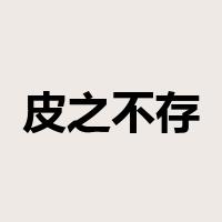 皮之不存，毛将焉附是什么意思